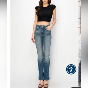 Artemis Vintage Jeans AURORA HIGH RISE Y2K BOOT JEANS Size 30.